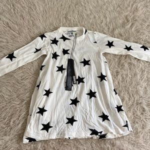 NWT nununu 360 Star Dress Swing Long Sleeve